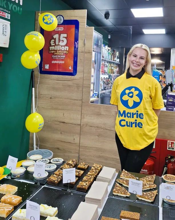 AF Blakemore cake stall